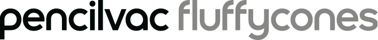 Dyson PencilVac Fluffycones logo.