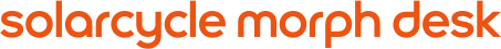 Solarcycle morph desk logo